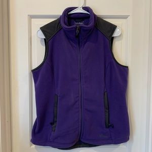 LL Bean Fleece Vest